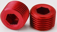 Aluminum Pipe Plugs 1/8 in. NPT
