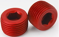 Aluminum Pipe Plugs 1/2 in. NPT
