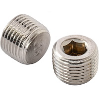 Stainless Steel Pipe Plugs 3/8 in. NPT