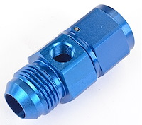 Fuel Pressure Adapter Fitting -10AN Male/Female x 1/8" NPT