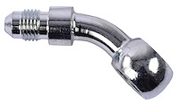 AN 35-Degree Banjo Adapter Fitting [-3 AN x 3/8 in. or 10 mm I.D.]