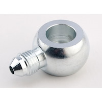 AN Straight Banjo Adapter Fitting [-3 AN x 3/8 in. or 10 mm I.D.]