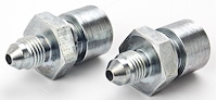 AN to Brake Line Fitting Adapters [-3 AN x 3/8 in.-24 Inverted Flare]