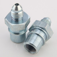 AN to Bubble Flare Female Tube Adapter Fittings [-3 AN x 10mm x 1.0]