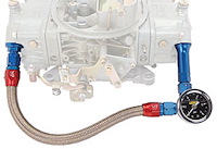 Dual Feed Fuel Line Kit Fits Holley Dual Feed Carburetors (7/8"-20 Threads)