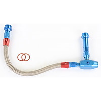 Dual Feed Fuel Line Kit Fits Holley Dual Feed Carburetors [7/8 in.-20 Threads]