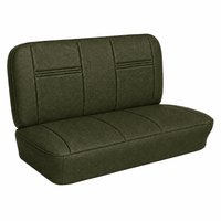 Bench Seat Upholstery for 1955 (2nd Series)-1959 Chevrolet/GMC Trucks, w/Dual Inserts [Green]