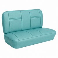 Bench Seat Upholstery for 1955 (2nd Series)-1959 Chevrolet/GMC Trucks, w/Dual Inserts [Turquoise]