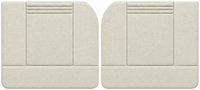 Front Door Panel Set for 1955 (2nd Series)-1959 Chevy/GMC Trucks, w/Wide Center Insert [Seville Vinyl, Fawn]