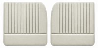 Front Door Panel Set for 1955 (2nd Series)-1959 Chevy/GMC Trucks, w/Vertical Pleats [Seville Vinyl, Fawn]