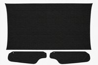 Headliner w/Sun Visors for 1970 Chevy Camaro, Pontiac Firebird w/Deluxe Int. [Premier Perforated Grain Black Vinyl]