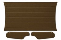 Headliner w/Sun Visors for 1971-1973 Chevy Camaro, Pontiac Firebird w/Deluxe Int. [Premier Non-Perforated Grain Brown Vinyl]