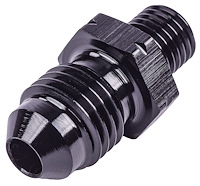 AN to Metric Adapter Fitting [-4 AN Male to 8mm x 1.0 Male, Black]