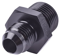 AN to Metric Adapter Fitting [-6 AN Male to 18mm x 1.5 Male, Black]