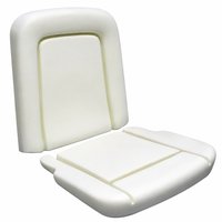 Front Low Back Bucket Seat Foam for 1967 Ford F100 Ranger and Mustang, 1967 Mercury Cougar w/Standard or Deluxe Interior