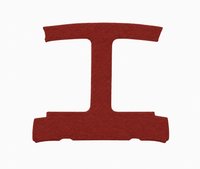 ABS Headliner for 1982-1992 Chevrolet Camaro, Pontiac Firebird w/T-Top [Carmine Foam-Back Cloth]