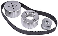 Gilmer Drive Pulley Kit for Small Block Chevy with Short Water Pump