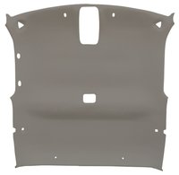 ABS Headliner for 1995-1998 Dodge Ram 1500, 2500, 3500 Club Cab w/Small Overhead Console [Ox Grey Cloth]