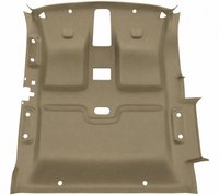 ABS Plastic Headliner for 1999-2006 Chevrolet, GMC 3-Door Extended Cab Trucks [Foambacked Cloth, Shale]