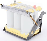 Weld-In Battery Box 9.5 in. Wide (inside to inside)