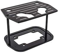 Billet Aluminum Battery Mount [Black Ball Mill Finish]