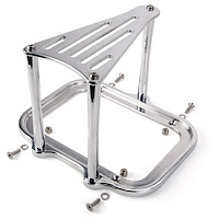 Lightweight Billet Battery Mount Polished Finish