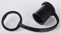 Remote Battery Terminal Replacement Boot Black (-)