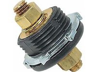 Through-Panel Connector Black