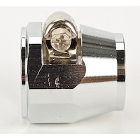 Chrome Hose Finisher -10 AN (0.560 in. ID)