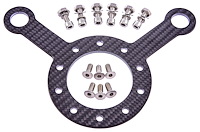 Carbon Fiber 2 Hole Steering Wheel Switch Plate