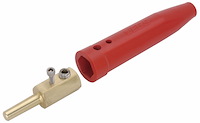 Quick Release Battery Charging Lugs Red Male Lug