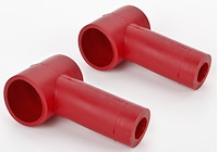 Battery Positive Terminal Guards for 1 & 2 Gauge Cable [Red]