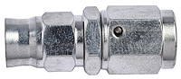 AN Straight PTFE Hose End Fitting [-3 AN Female to -3 AN PTFE Hose, Zinc Plated]