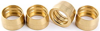 Replacement PTFE Hose End Fitting Olives [-6 AN]