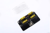 Standard Fuse Block with LED Indicators [4-Pole]