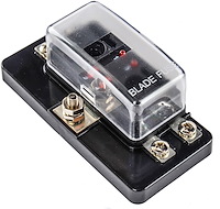 Standard Fuse Block with LED Indicators [4-Pole]