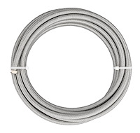 PTFE-Lined Braided Stainless Steel Hose [-6 AN, 20 ft.]