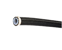 PTFE-Lined Black Braided Nylon Hose [-6 AN, 10 ft.]