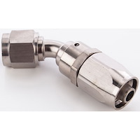 45° Max Flow Hose End -6AN