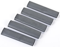 5 Piece Heat Shrink Tubing Refill 3/4" Diameter