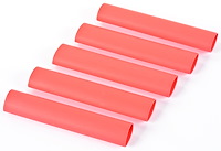 5 Piece Heat Shrink Tubing Refill 3/4" Diameter