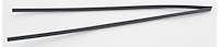 High Temperature Heat Shrink Tubing 3/8"(9mm) x 4" (one piece folded in half)