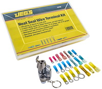 Heat Seal Crimp Connector Kit with Mini Butane Torch