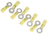 Heat Shrink Ring Terminals 10-12 AWG 1/4 in. Stud [8/pkg]