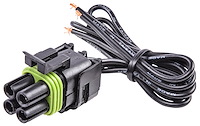 Idle Air Control Four Lead Wiring Pigtail for 1982-1990 GM Vehicles with Fuel Injection