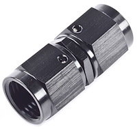 Black -6 AN Swivel Coupler