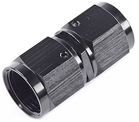 Black -8 AN Swivel Coupler