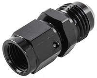 AN Female Swivel to Male Expander Fitting [-4 AN Female to -6 AN Male, Black]