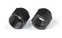 Tube Nuts, Black Anodized Aluminum [-8 AN]