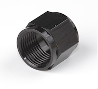 Tube Nut, Black Anodized Aluminum [-10 AN]
